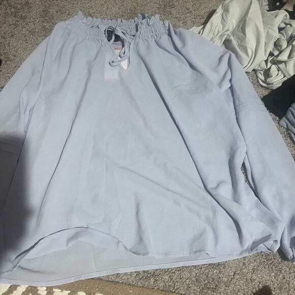 NWT Social Standard by Sanctuary Tallie Peasant Top - Picture 11 of 15